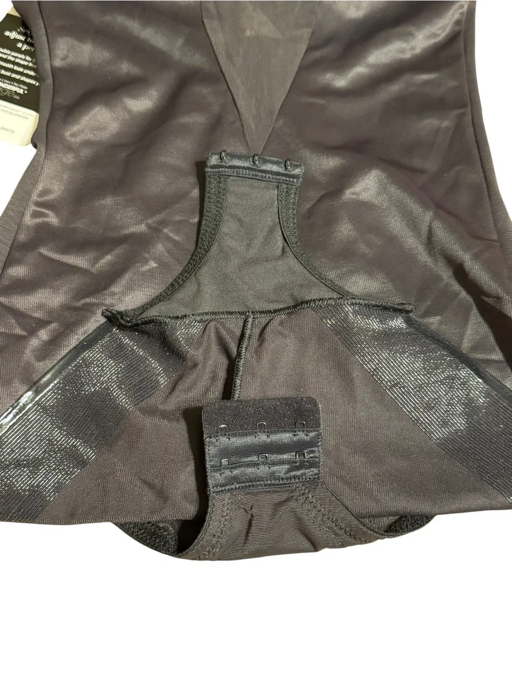MiracleSuit Extra Firm Sexy Sheer Shaping Bodybriefer Sz 38B Black NWT